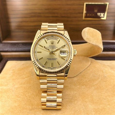 rolex president gold 118 238|rolex 36mm day date president.